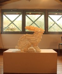Sylvie Dissa, Un oeil aux portes, Forêt enchantée, L'Espinoa, Lièvre, Aurélie Mourier
